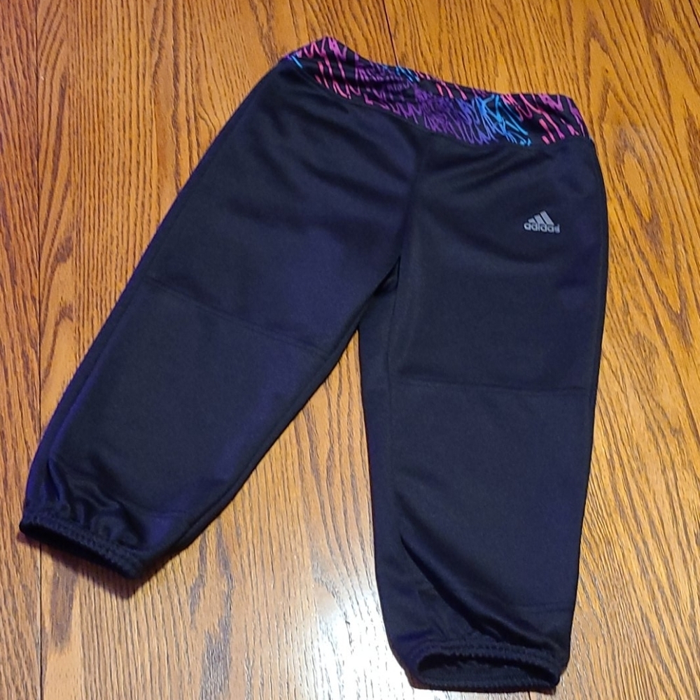 Adidas Baseball Capris - Girls Small